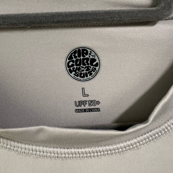 Mens Rip Curl Long Sleeve UV Rash Guard Shirt Size Large - Picture 3 of 4